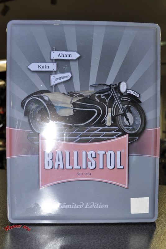 Ballistol limitiertes Nostalgie Set Technik Motiv Motorrad