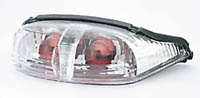Rücklicht mit transparentem Glas, Yamaha YZF R6 98-00, E-geprüft