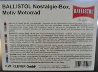 Ballistol limitiertes Nostalgie Set Technik Motiv Motorrad